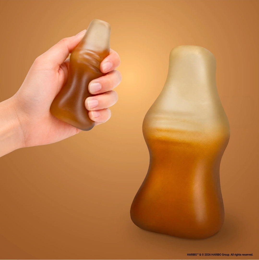🚨 PRE-ORDER NOW – HARIBO Cola Bottle Squishy Toy! 🥤🍬