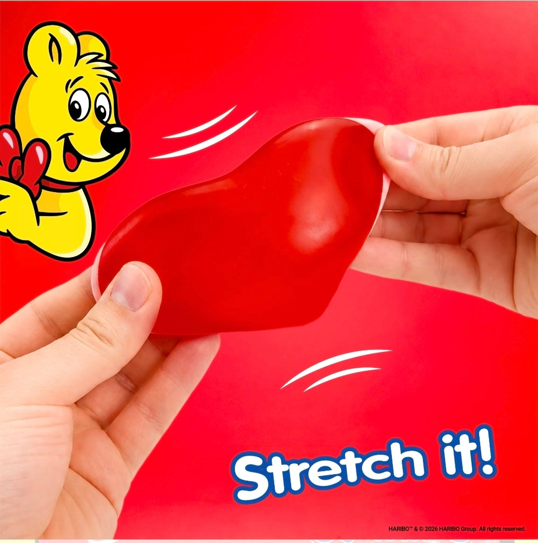 ❤️ PRE-ORDER NOW – HARIBO Love Heart Squishy Toy 🍬