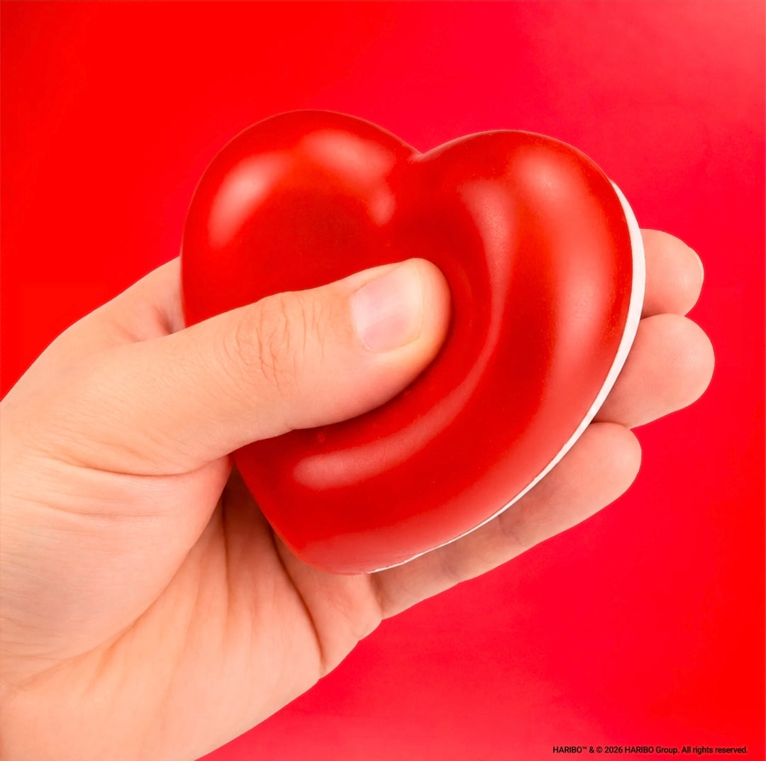 ❤️ PRE-ORDER NOW – HARIBO Love Heart Squishy Toy 🍬
