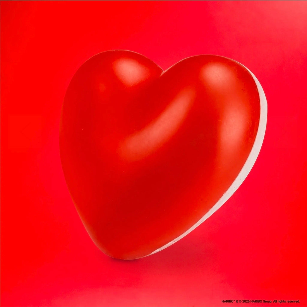 ❤️ PRE-ORDER NOW – HARIBO Love Heart Squishy Toy 🍬