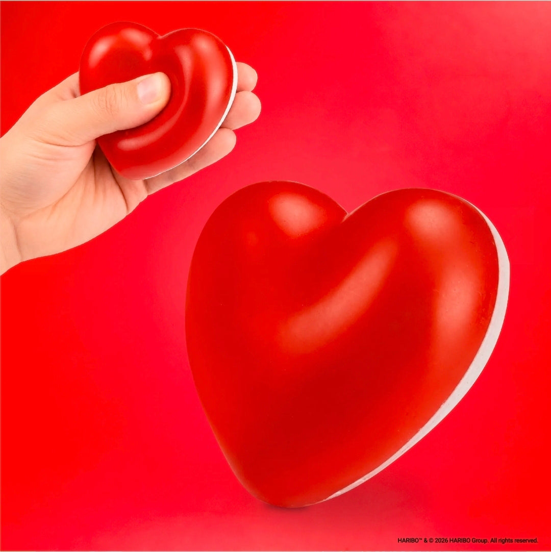 ❤️ PRE-ORDER NOW – HARIBO Love Heart Squishy Toy 🍬