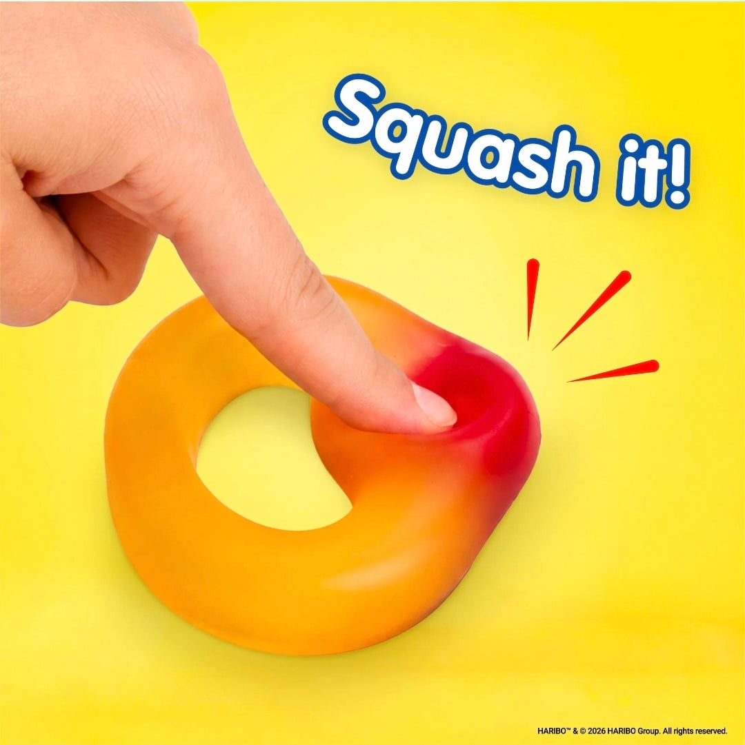 💍 PRE-ORDER NOW – HARIBO Friendship Ring Squishy Toy! 🍬