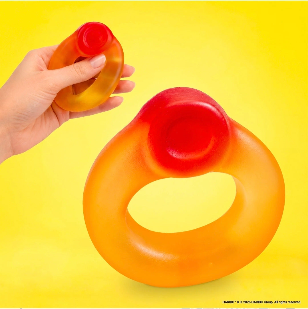 💍 PRE-ORDER NOW – HARIBO Friendship Ring Squishy Toy! 🍬