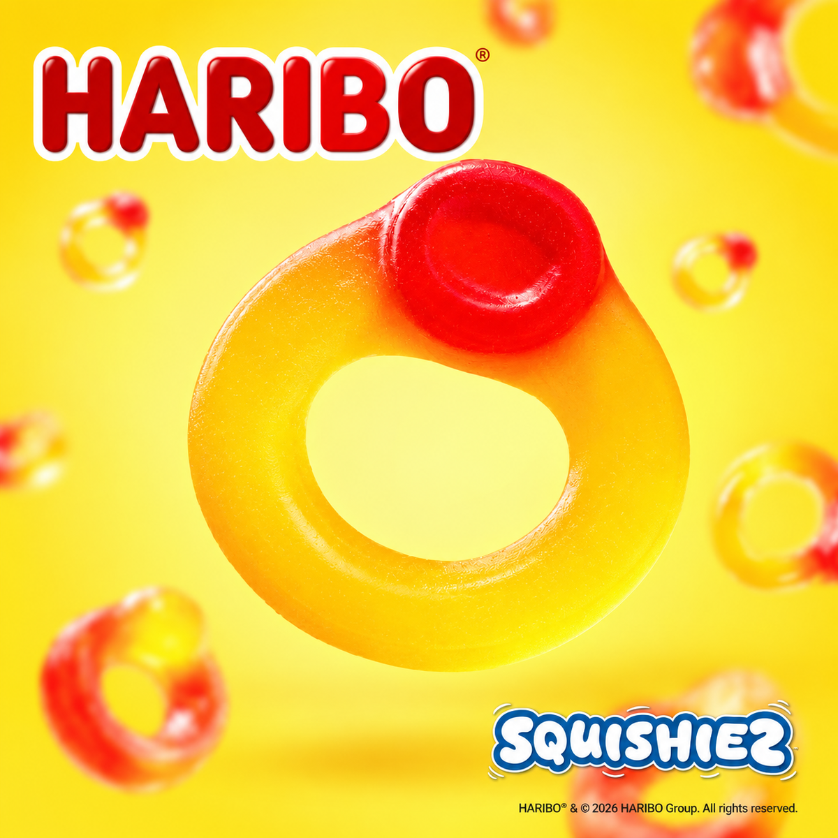 💍 PRE-ORDER NOW – HARIBO Friendship Ring Squishy Toy! 🍬