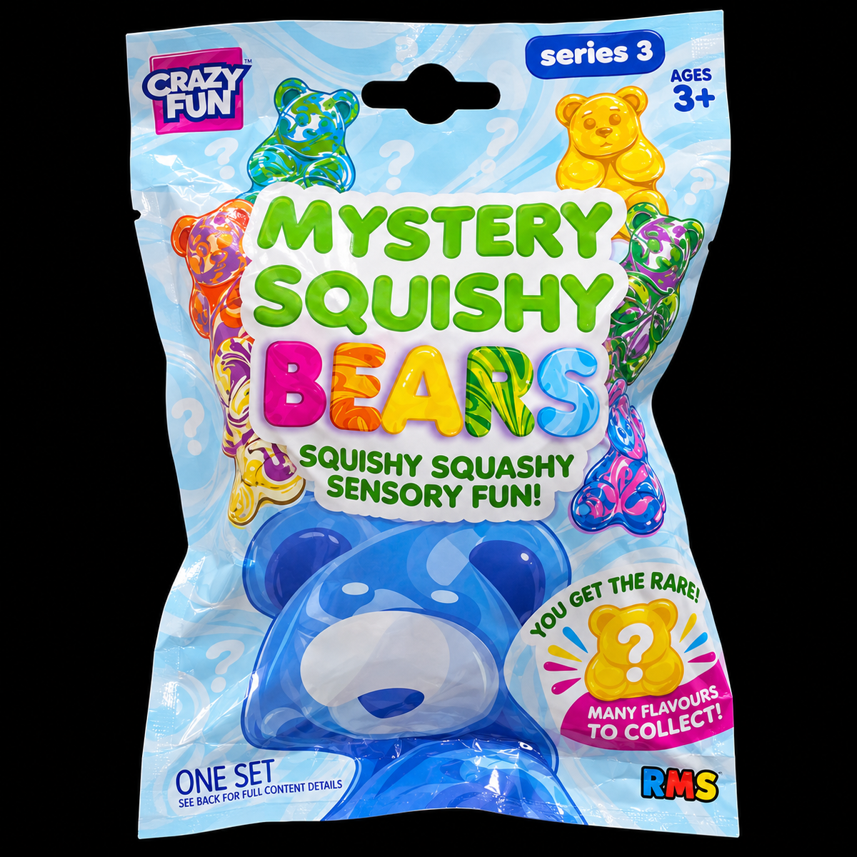 Crazy Fun Mystery Squishy Bears – Series 3 🐻🌈