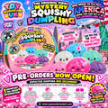 PRE-ORDER – RMS Mystery Squishy Dumpling Pink Glitter Edition 🥟✨ (DELIVERY MID DECEMBER) 8.5cm