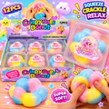 Crispy Balls Donut – Wax Crunchy Crackle Fluff Squishy 🍩🌈
