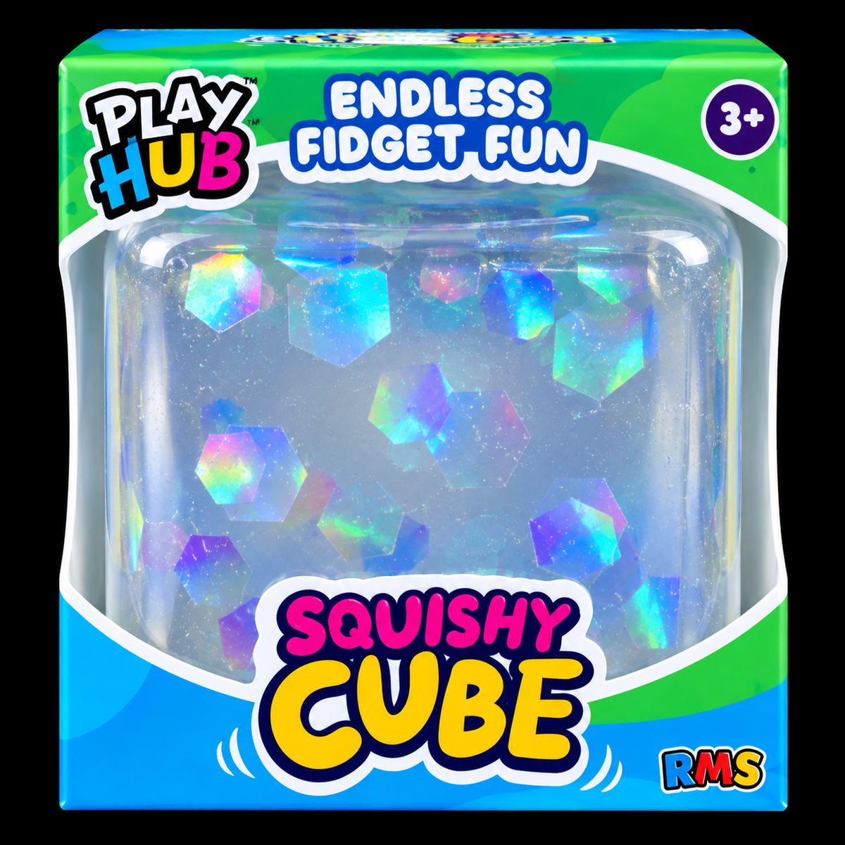 RMS PlayHub Squishy Cube - Endless fidget fun