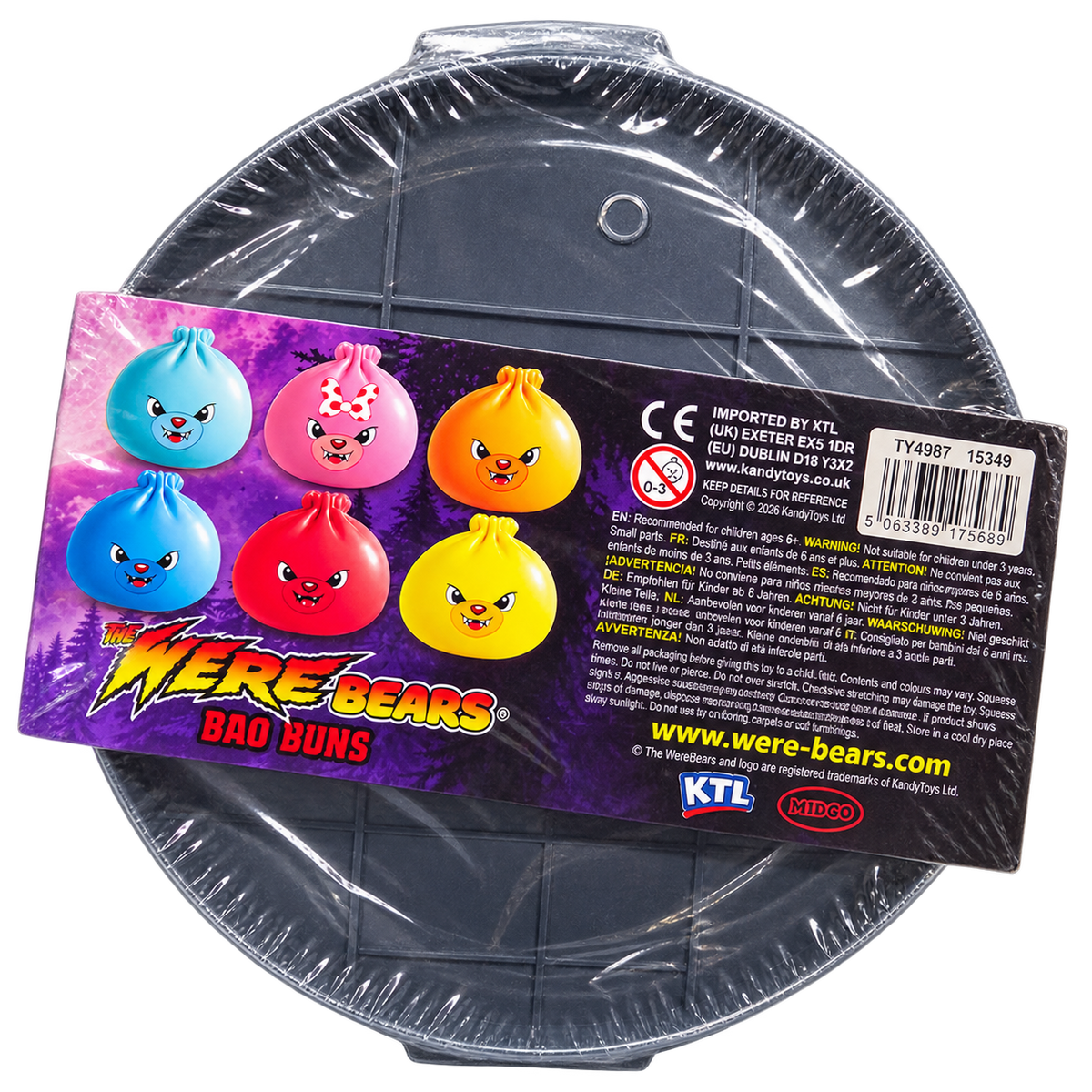 KTL XXL Jumbo WereBears Dumpling 17cm