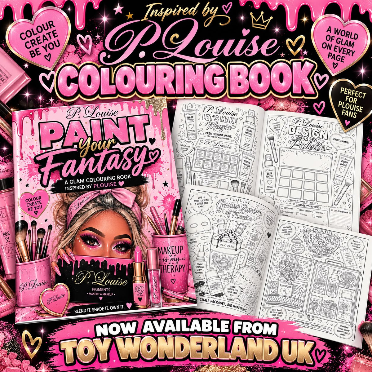 P.Louise Colouring Book
