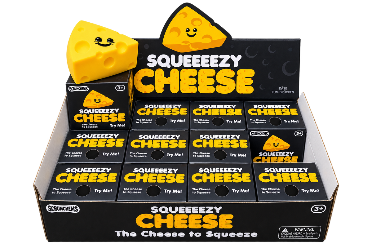 Scrunchems Squishy Cheese