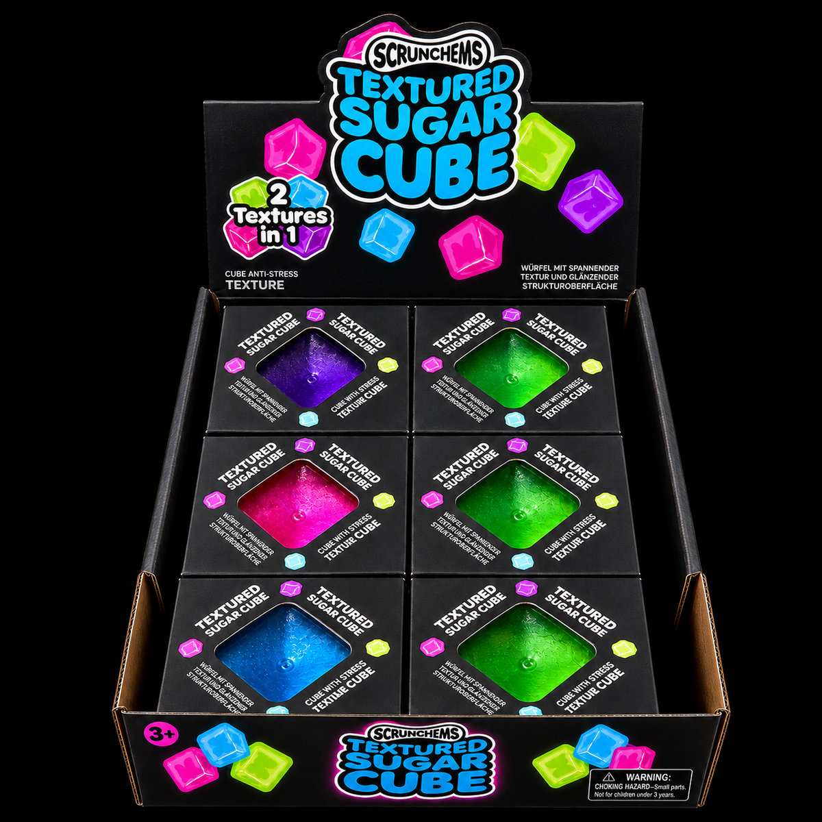 Scrunchems Textured Sugar Cube