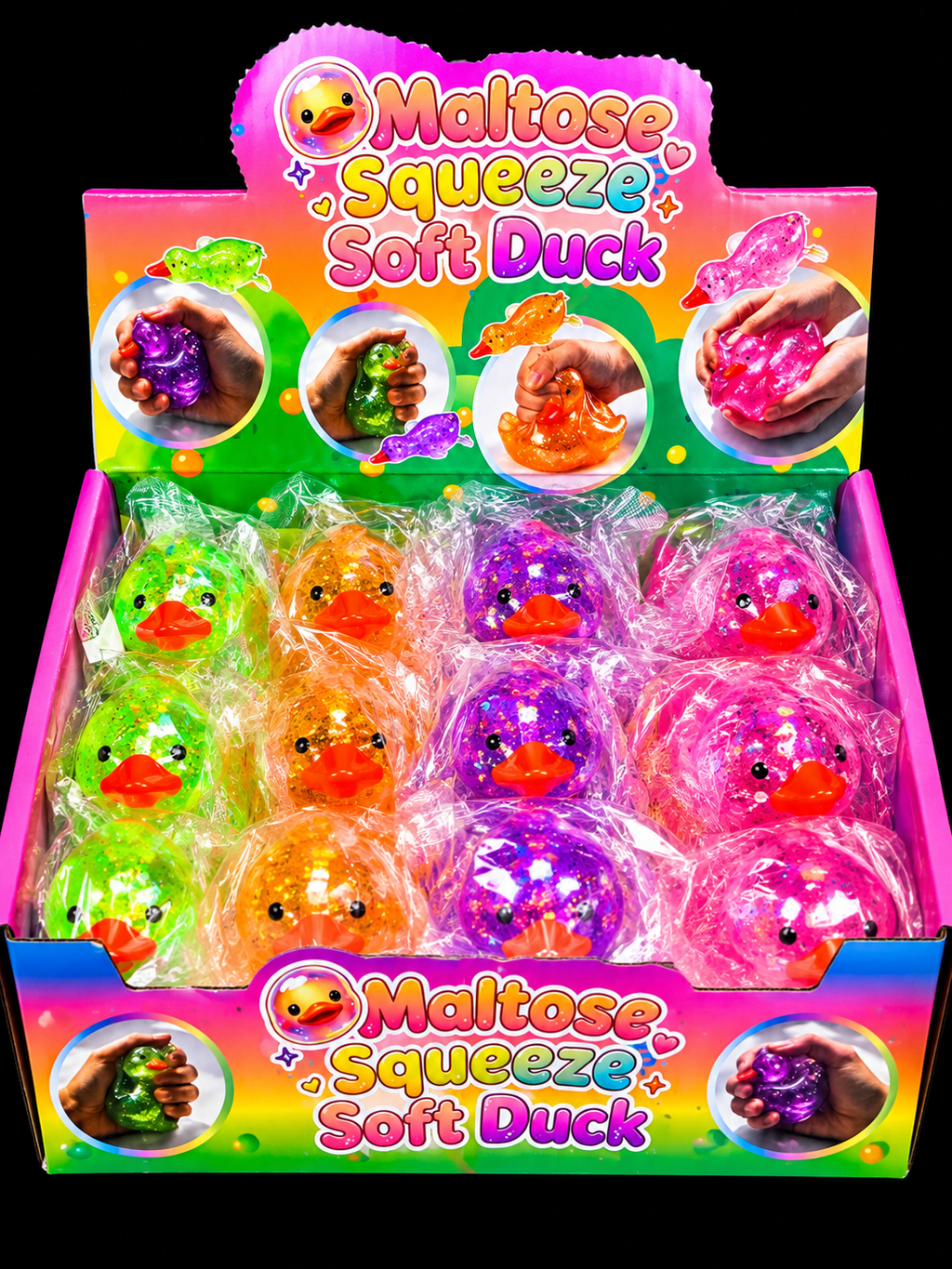 Maltose Squeeze Soft Duck