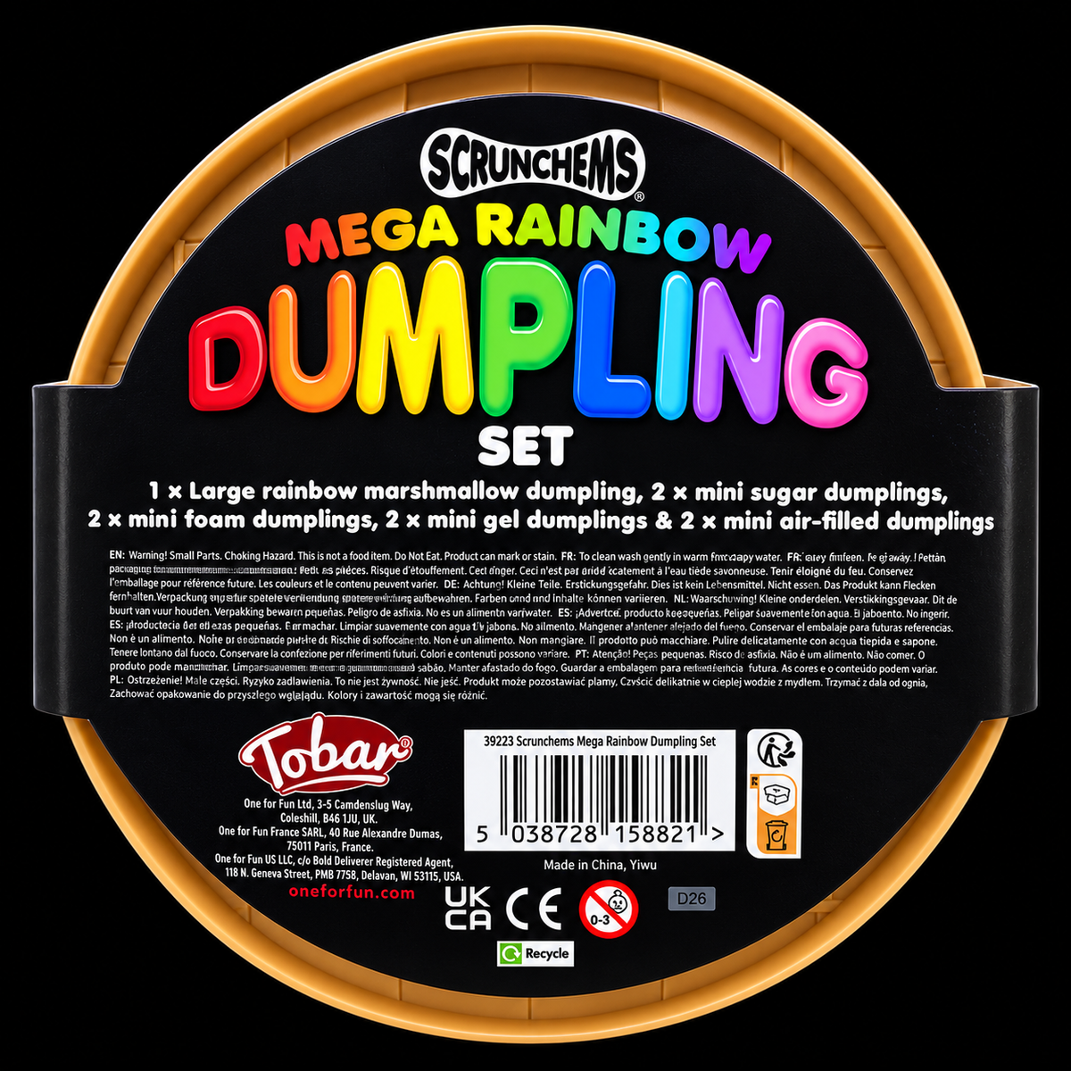 Scrunchems Mega Rainbow Dumpling Set