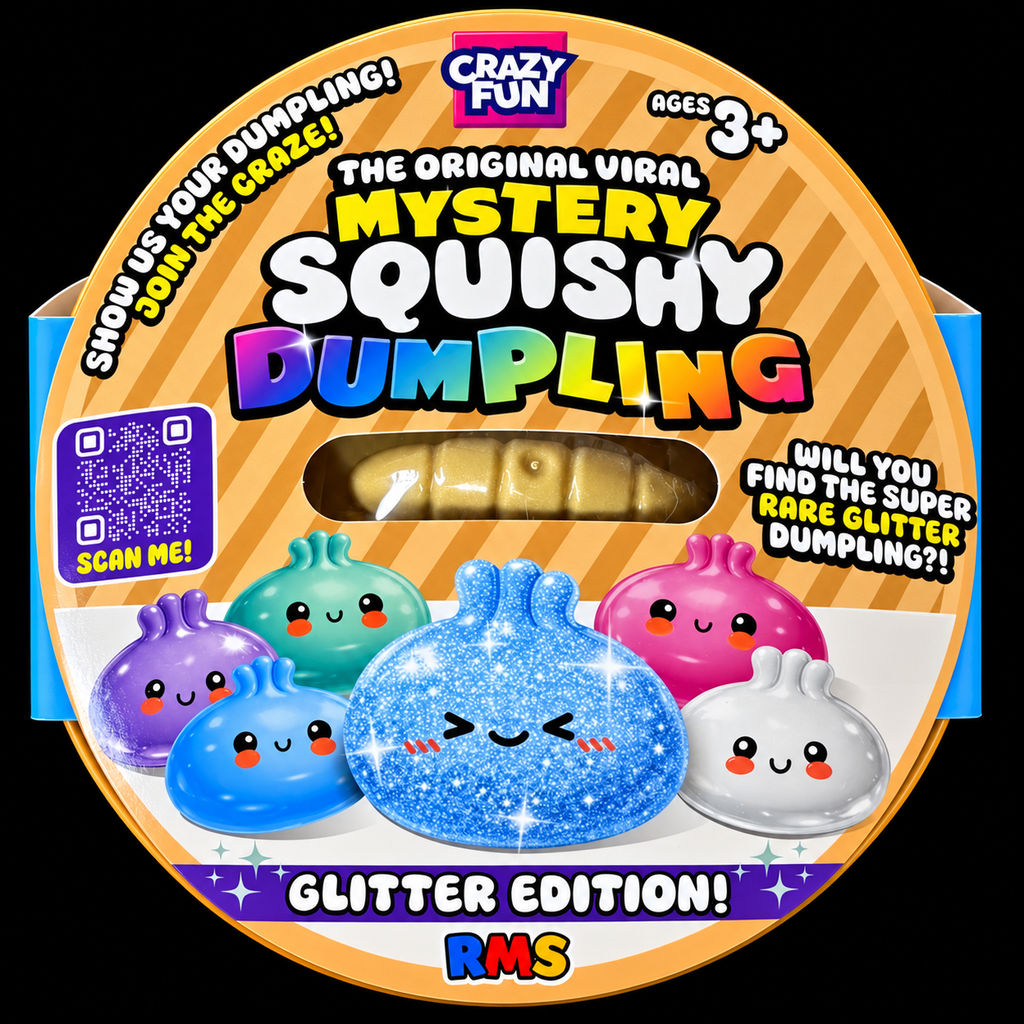 RMS Giant Mystery Squishy Dumpling, 17cm