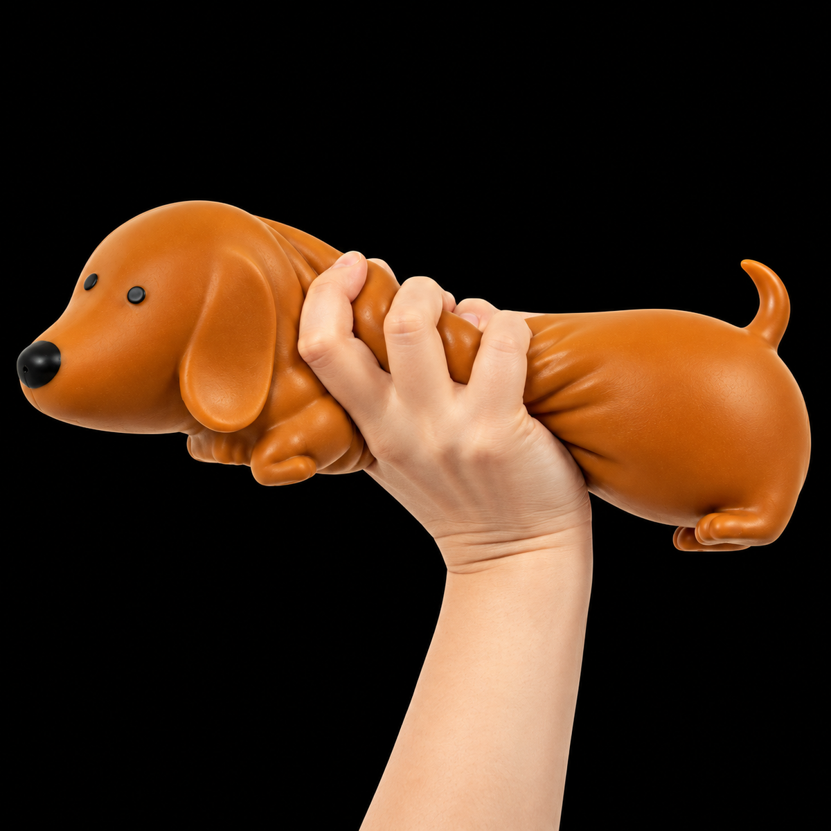 Keycraft The Big Squij – Jumbo Sausage Dog Squishy