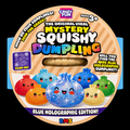 RMS Mystery Squishy Dumpling Blue Holographic Edition for Ages 3+ Original Viral Collectible Toys 8.5cm