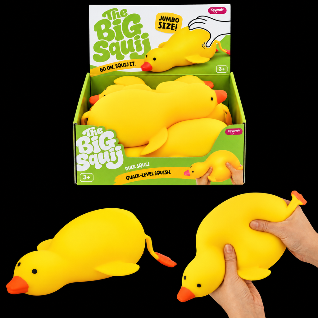 The Big Squij – Jumbo Duck Squishy!