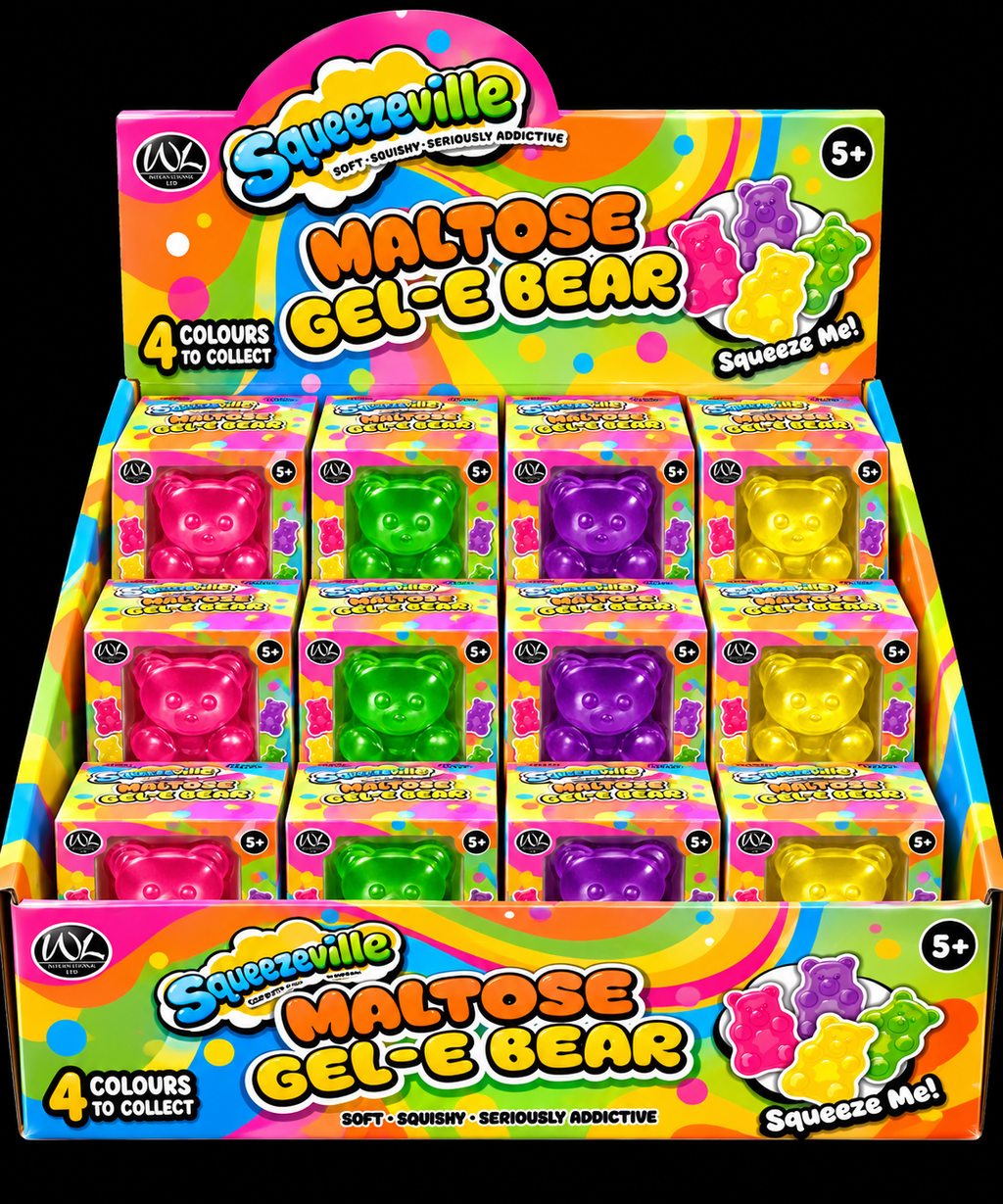 Squeezeville Maltose Gel-E Bear