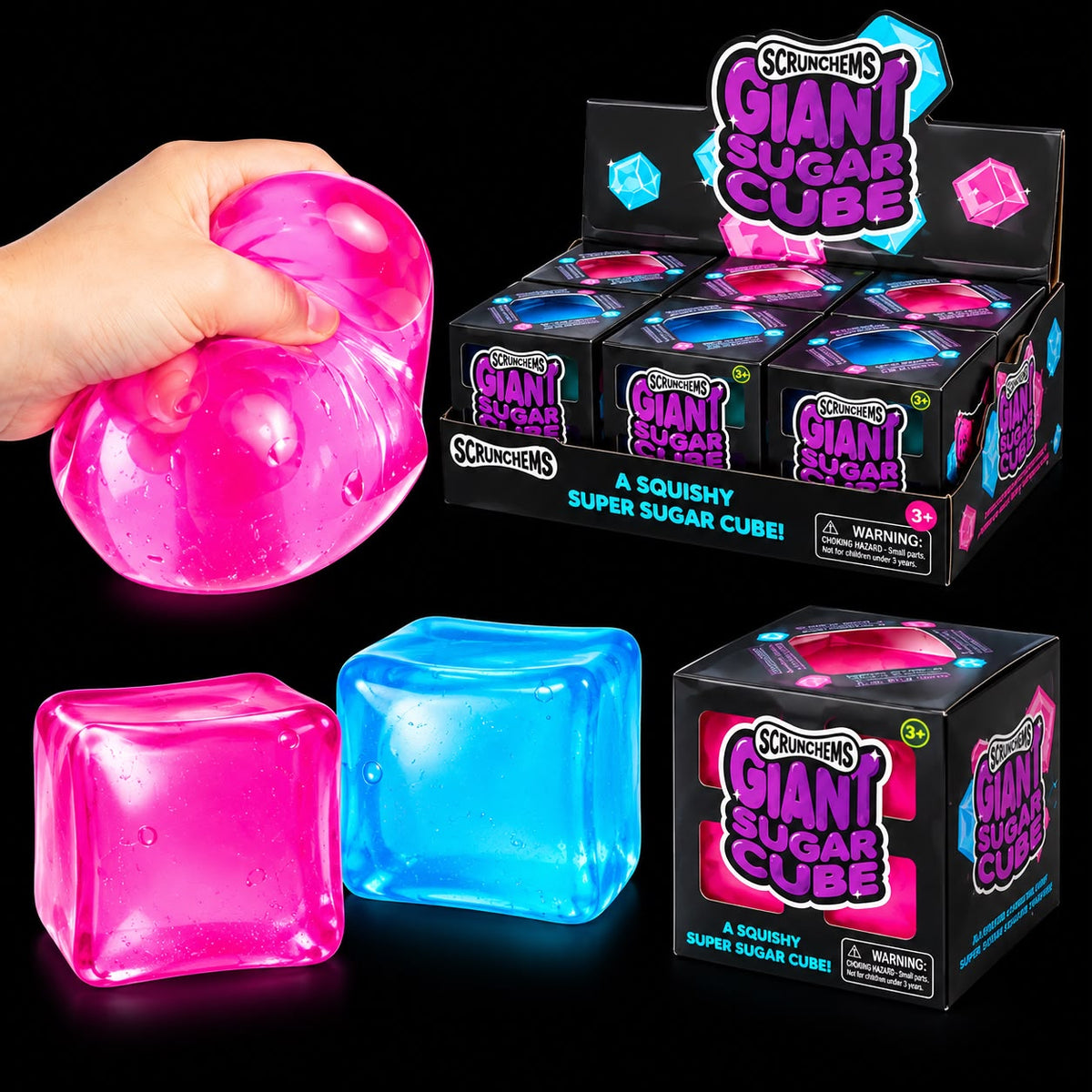 Scrunchems Giant Sugar Cube