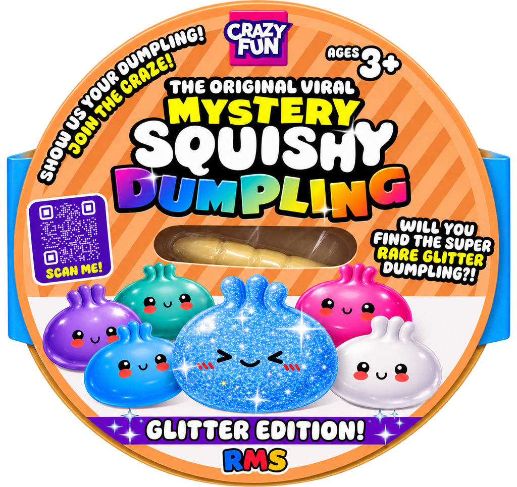 RMS Giant Mystery Squishy Dumpling, 17cm