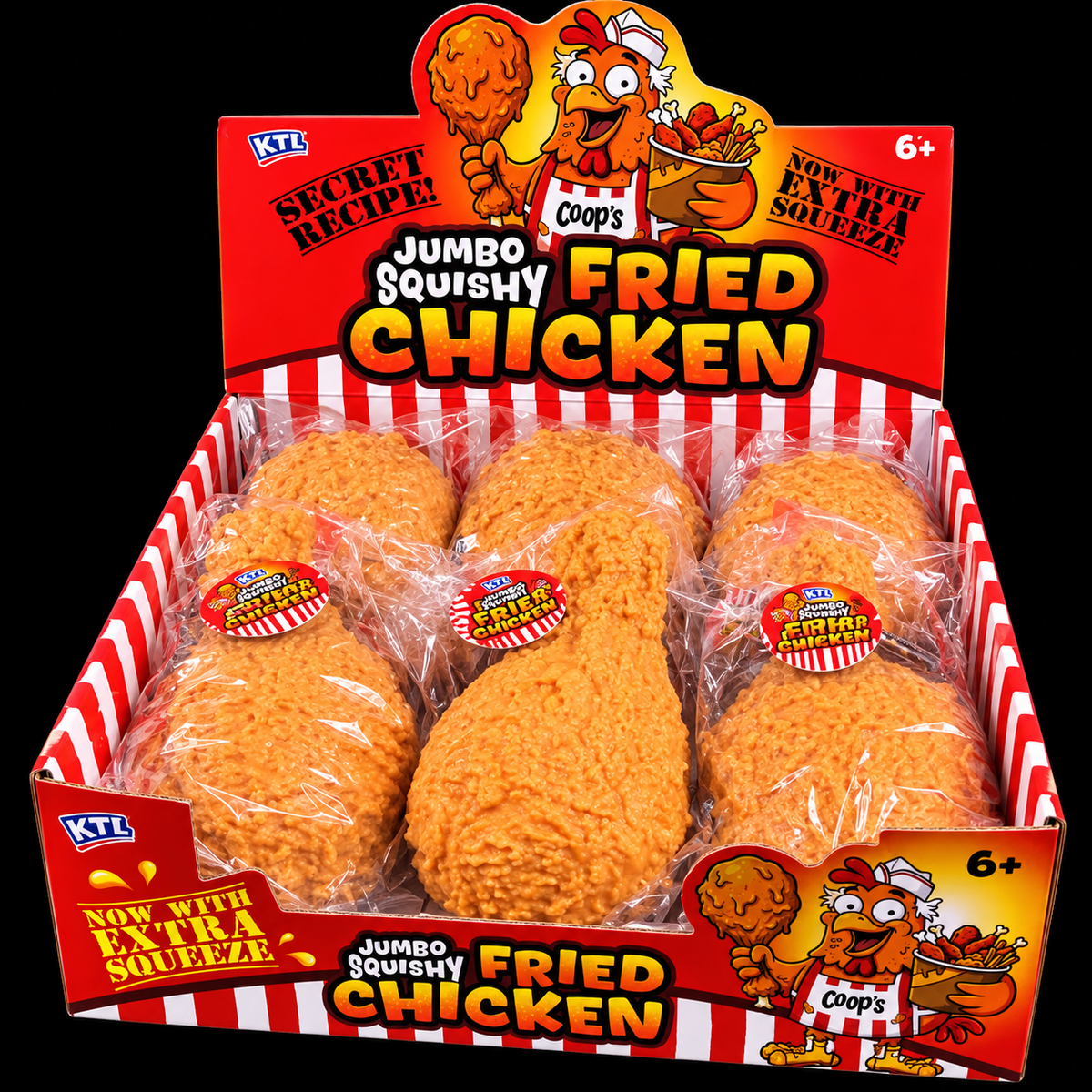 KTL Jumbo Squishy Fried Chicken