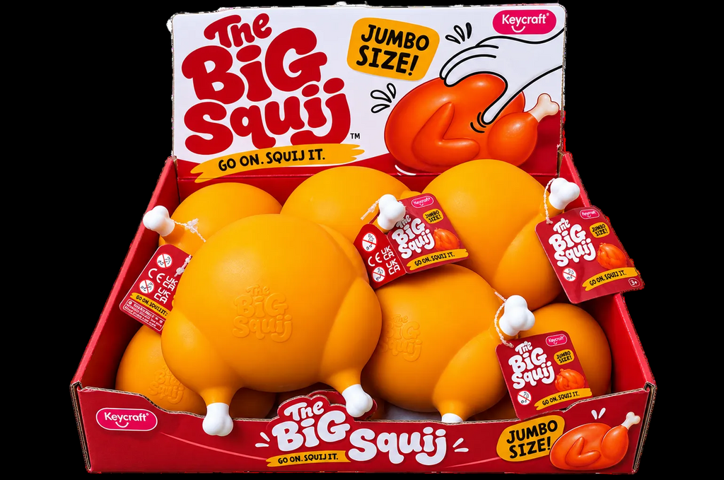 The Big Squij – Jumbo Turkey Squishy! By Keycraft