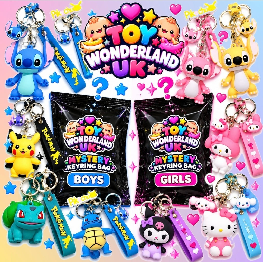Mystery Large Character Keyrings Bags
