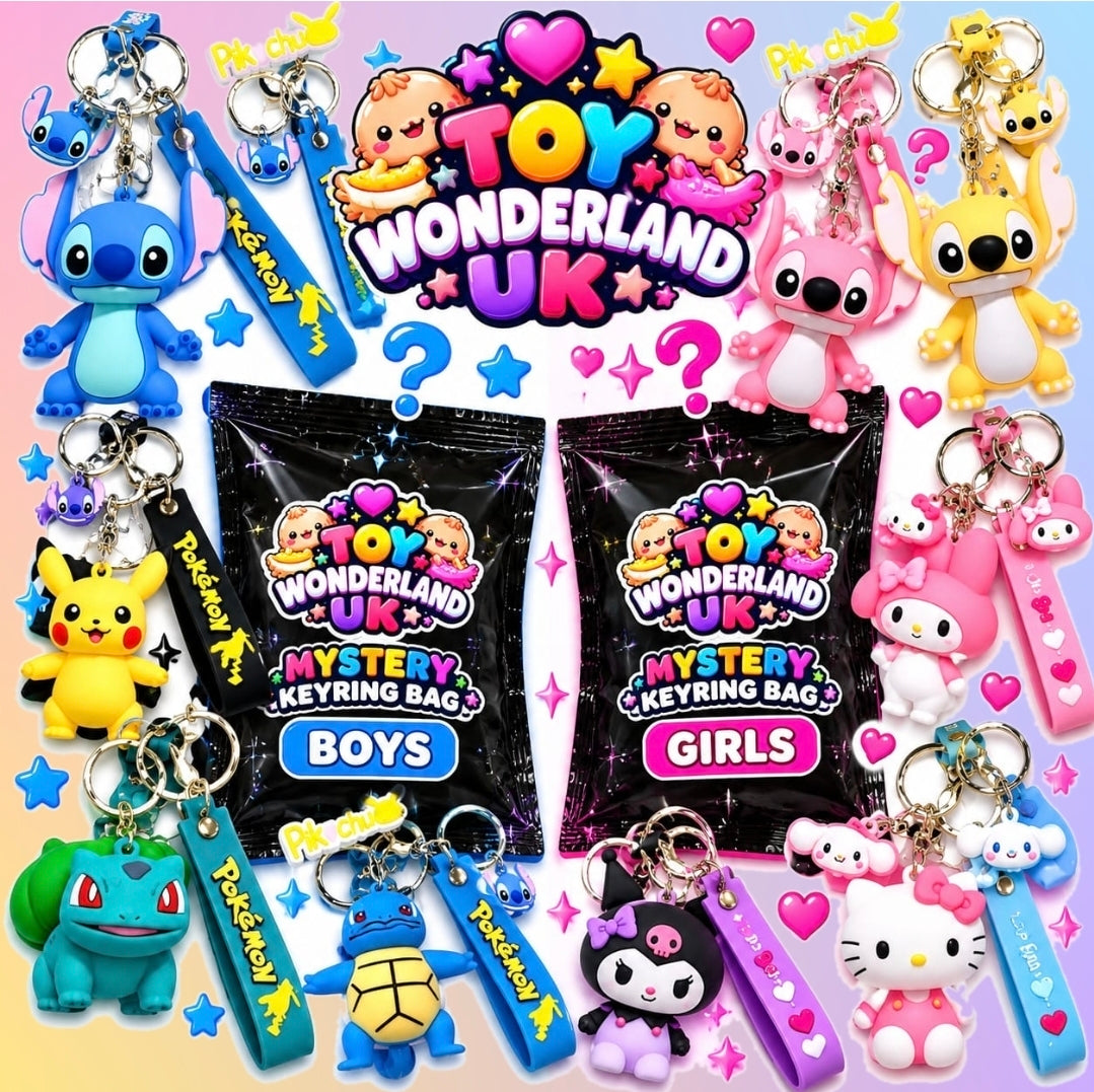 Mystery Large Character Keyrings Bags