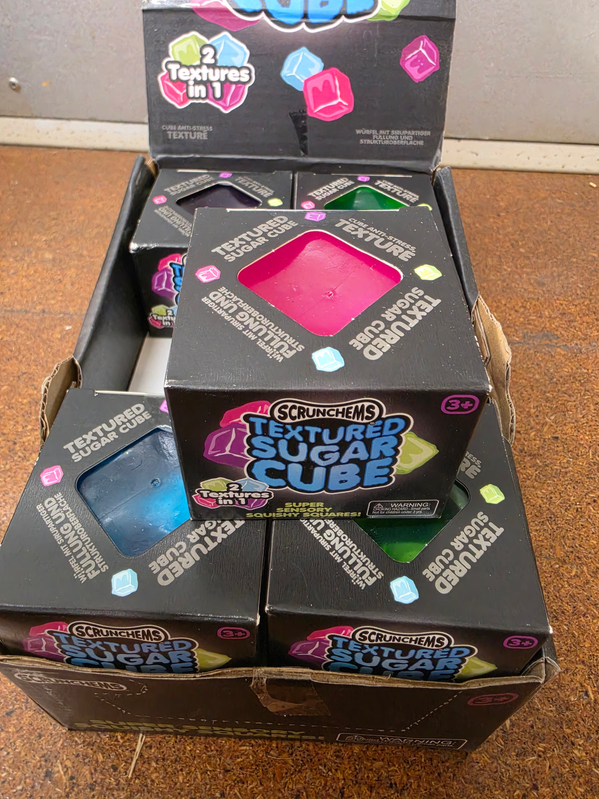 Scrunchems Textured Sugar Cube