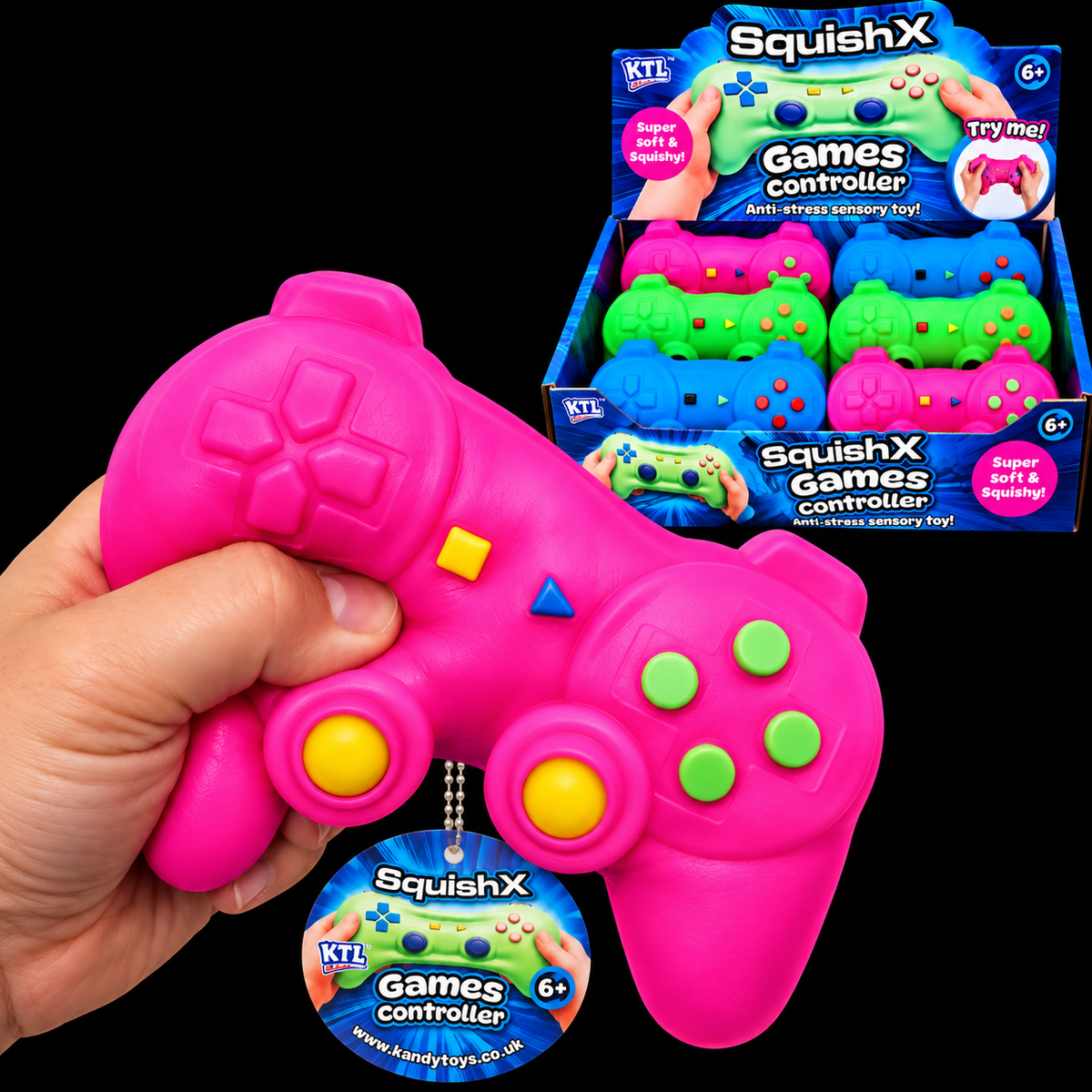 KTL SquishX Games Controller Squishy