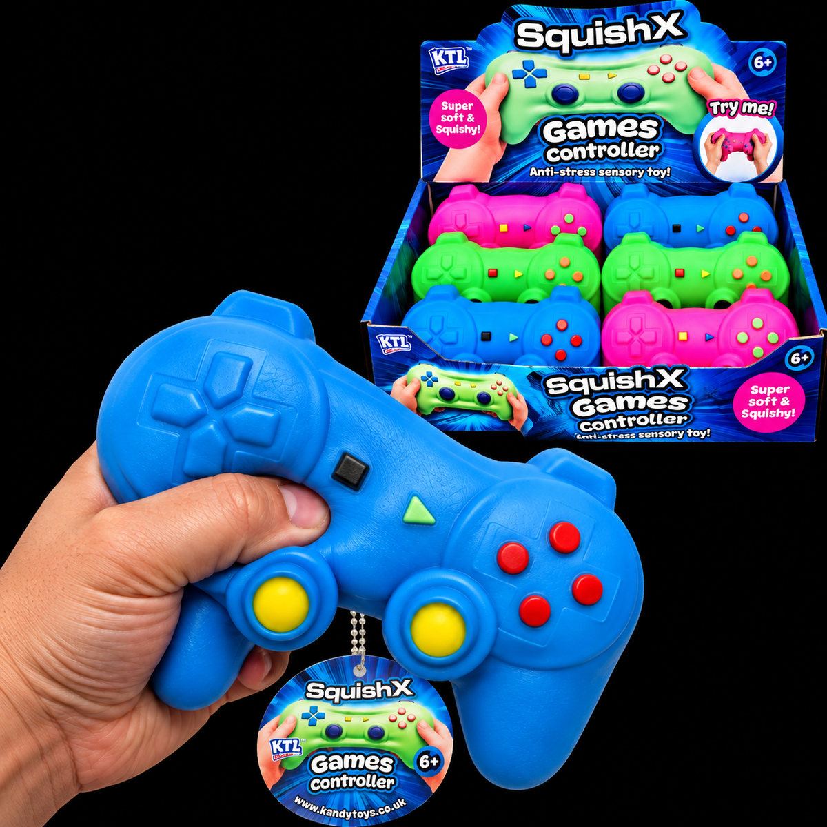 KTL SquishX Games Controller Squishy