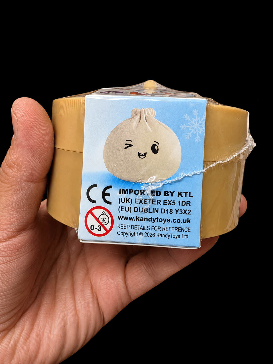 KTL Christmas Squishy Bao Bun Dumpling 8.5cm