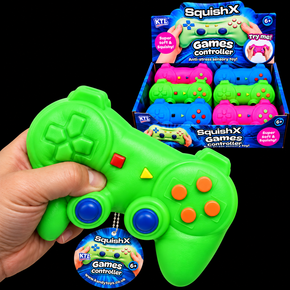 KTL SquishX Games Controller Squishy