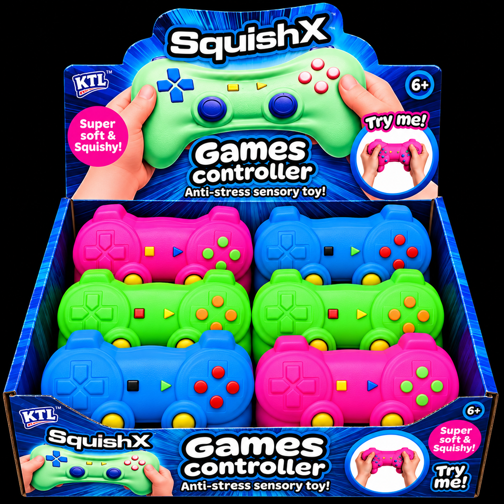 KTL SquishX Games Controller Squishy