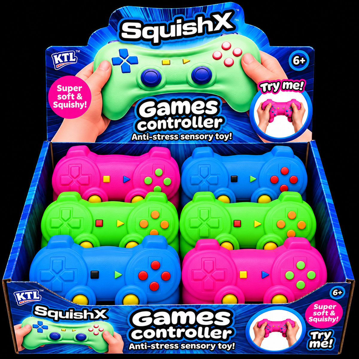 KTL SquishX Games Controller Squishy