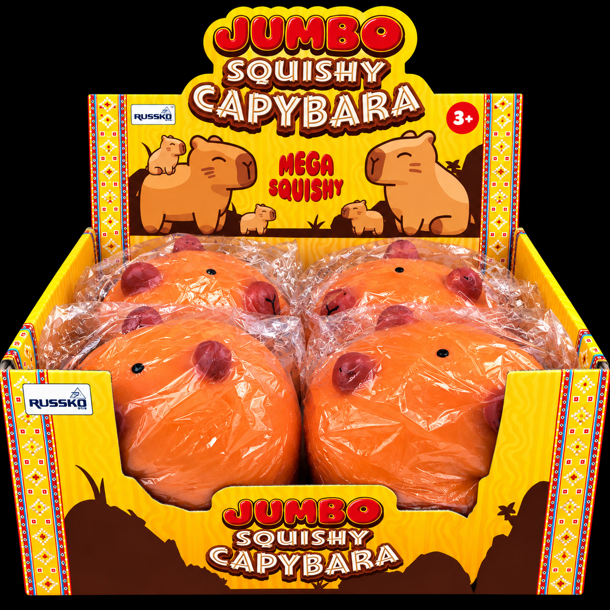 Russko Jumbo Squishy Capybara