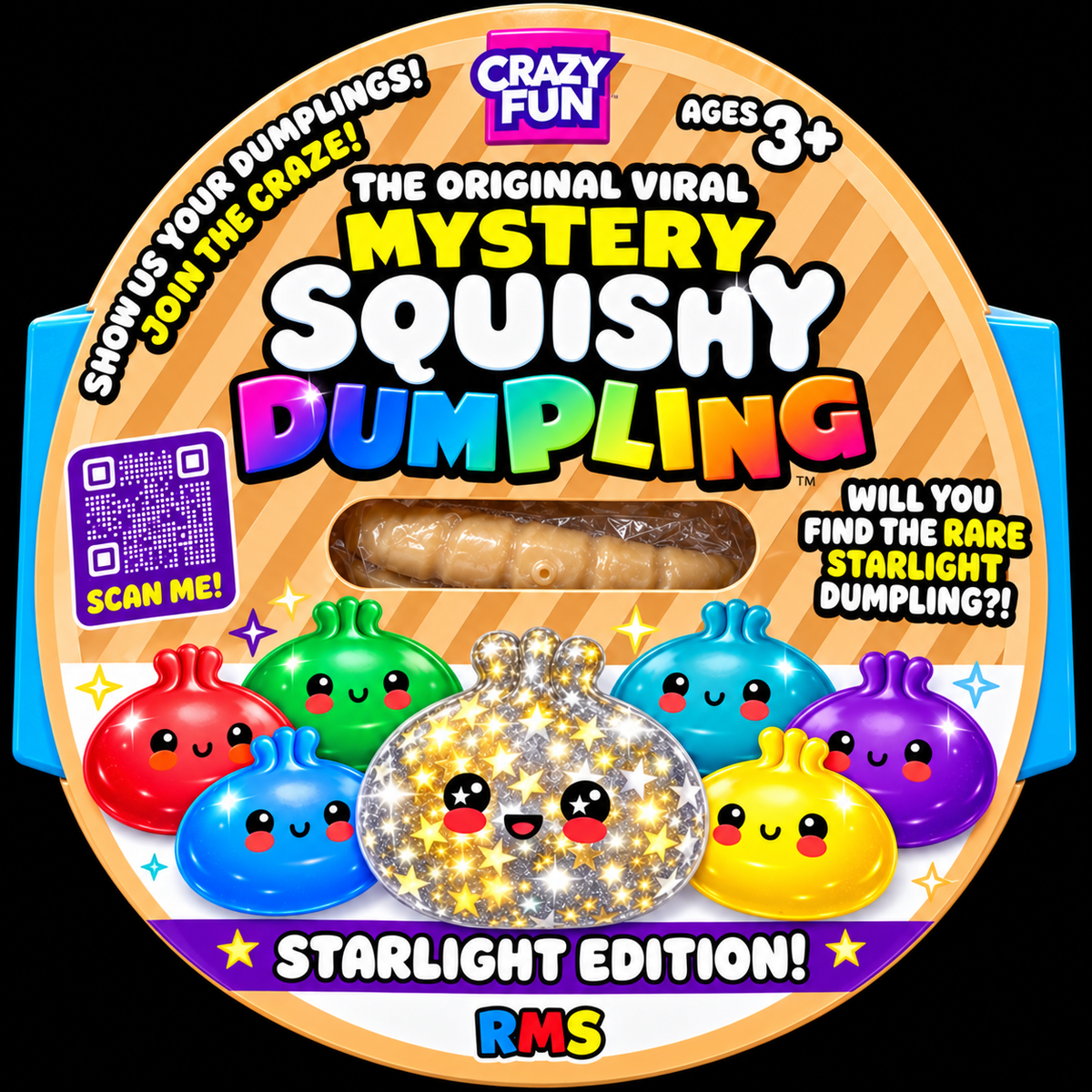 RMS Mystery Squishy Dumpling – Starlight Edition ✨