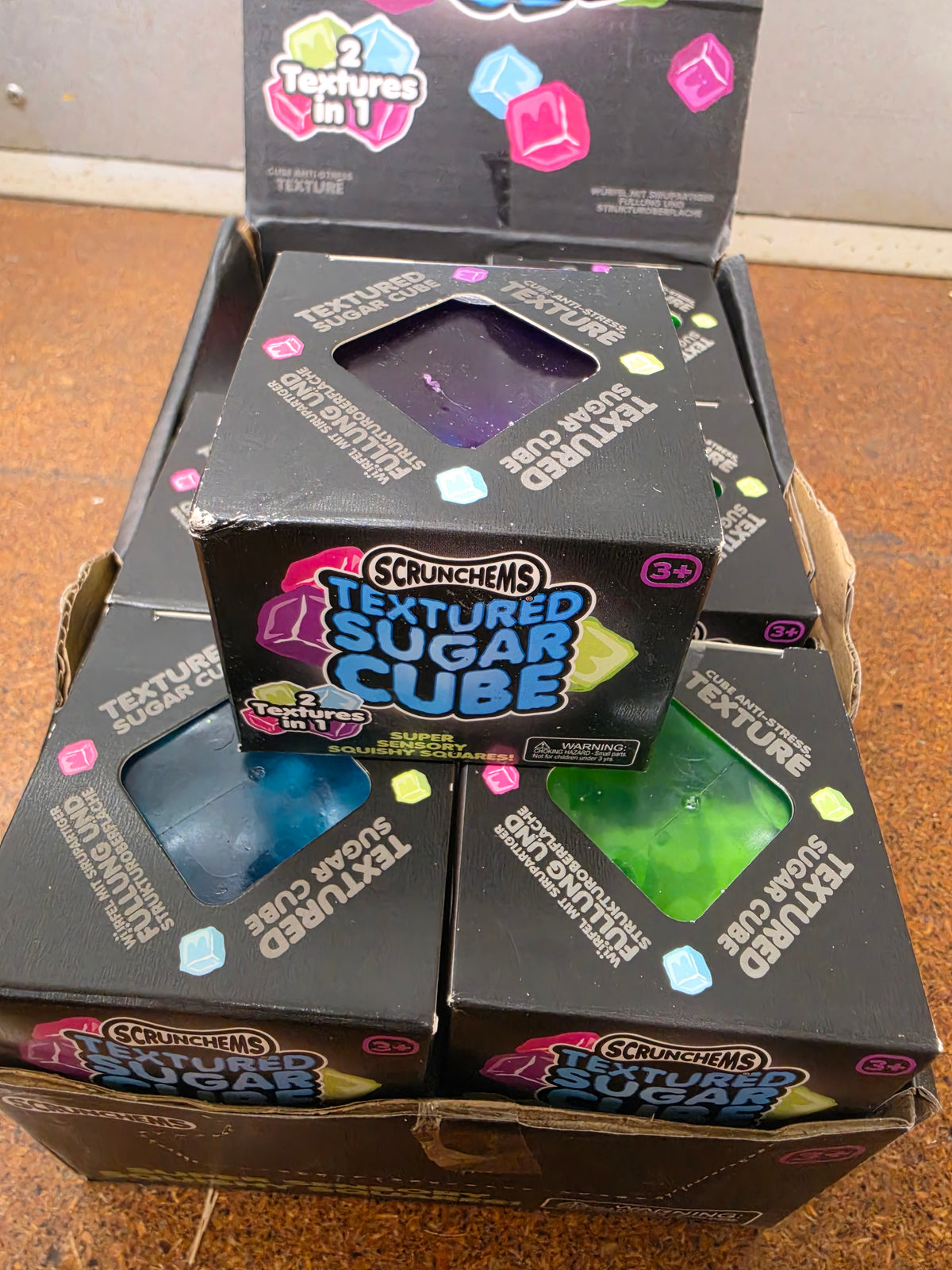 Scrunchems Textured Sugar Cube