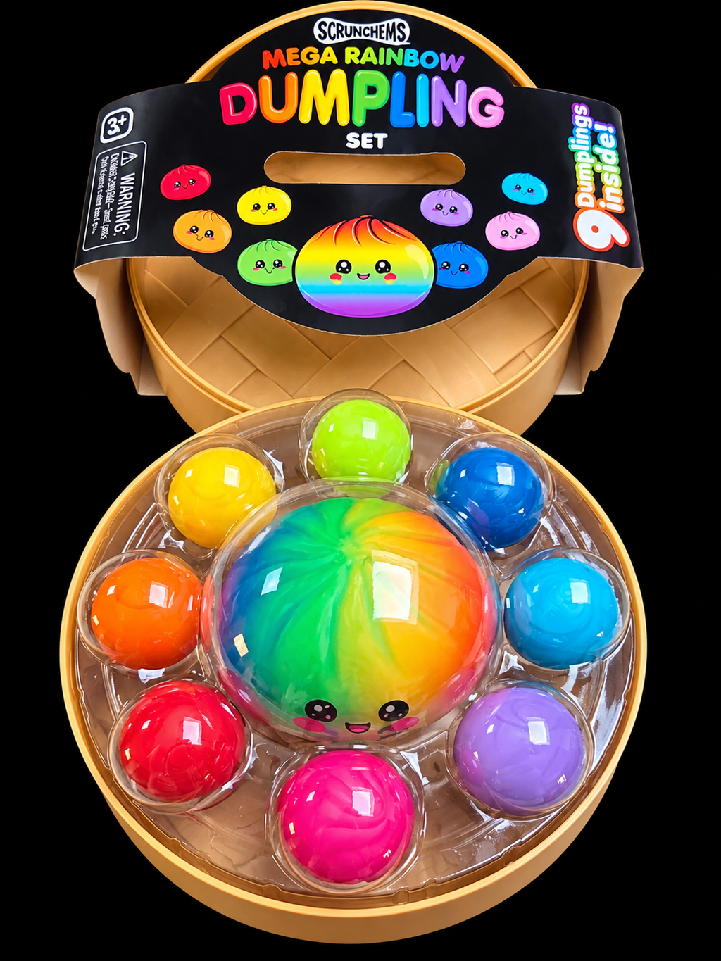 Scrunchems Mega Rainbow Dumpling Set