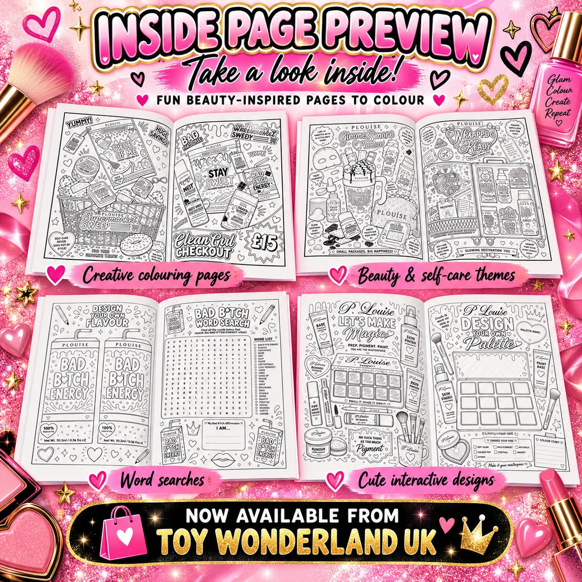 P.Louise Colouring Book