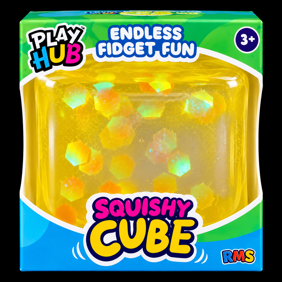 RMS PlayHub Squishy Cube - Endless fidget fun