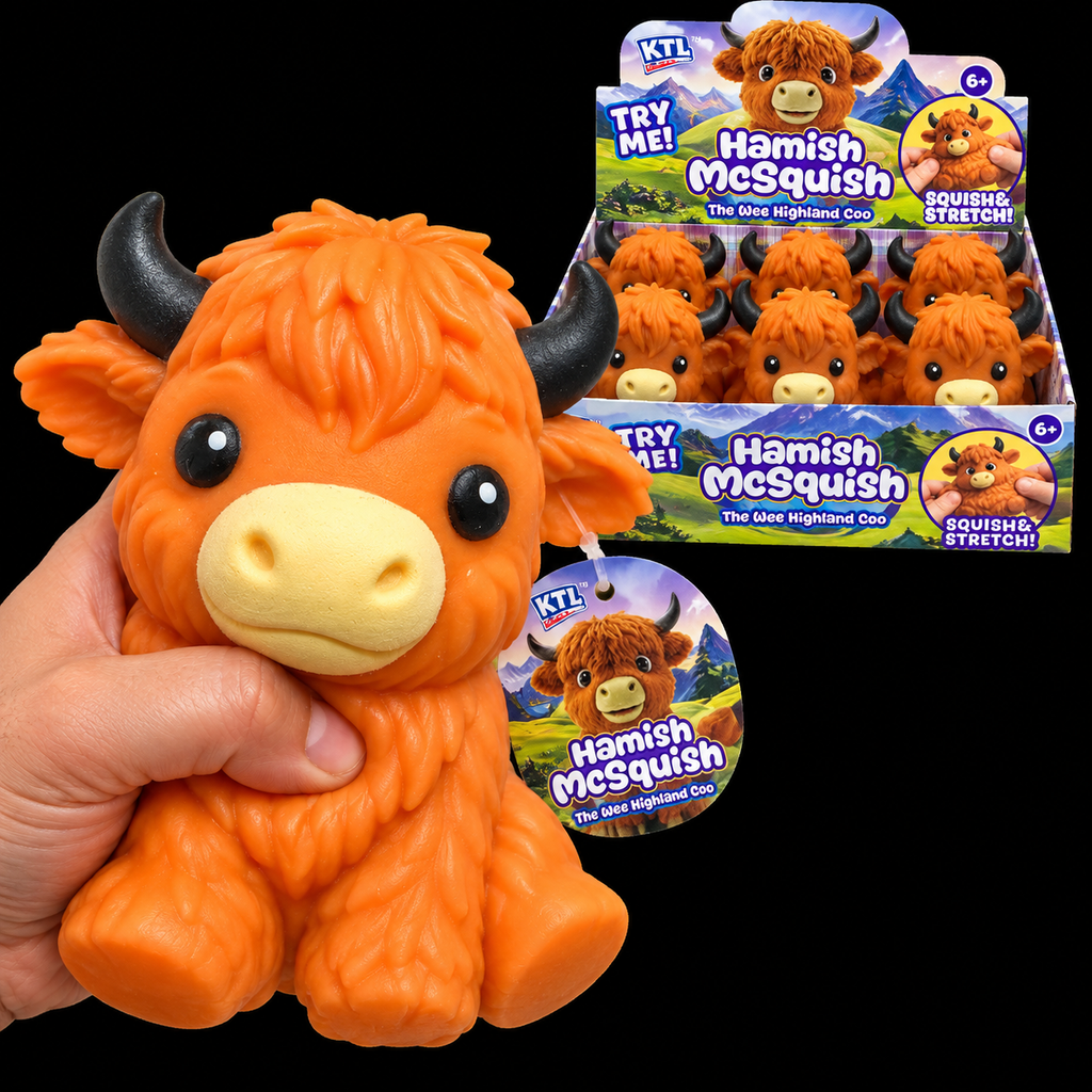 KTL Hamish McSquish – The Wee Highland Coo